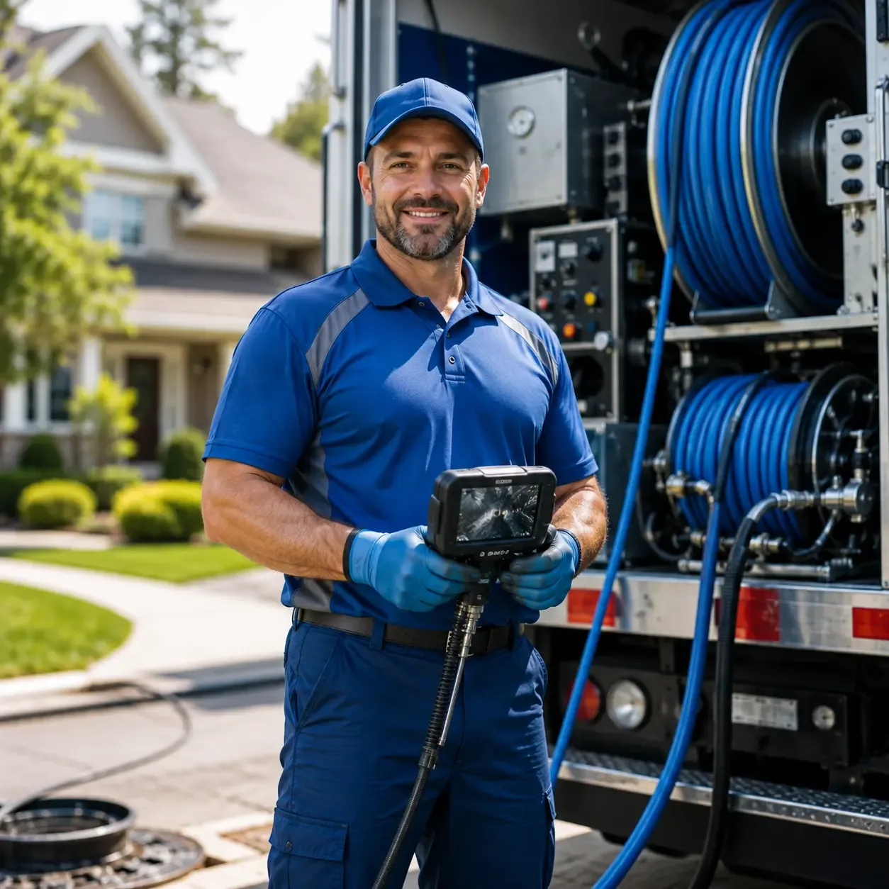 Local outdoor drain cleaning specialists in Greentown, IN